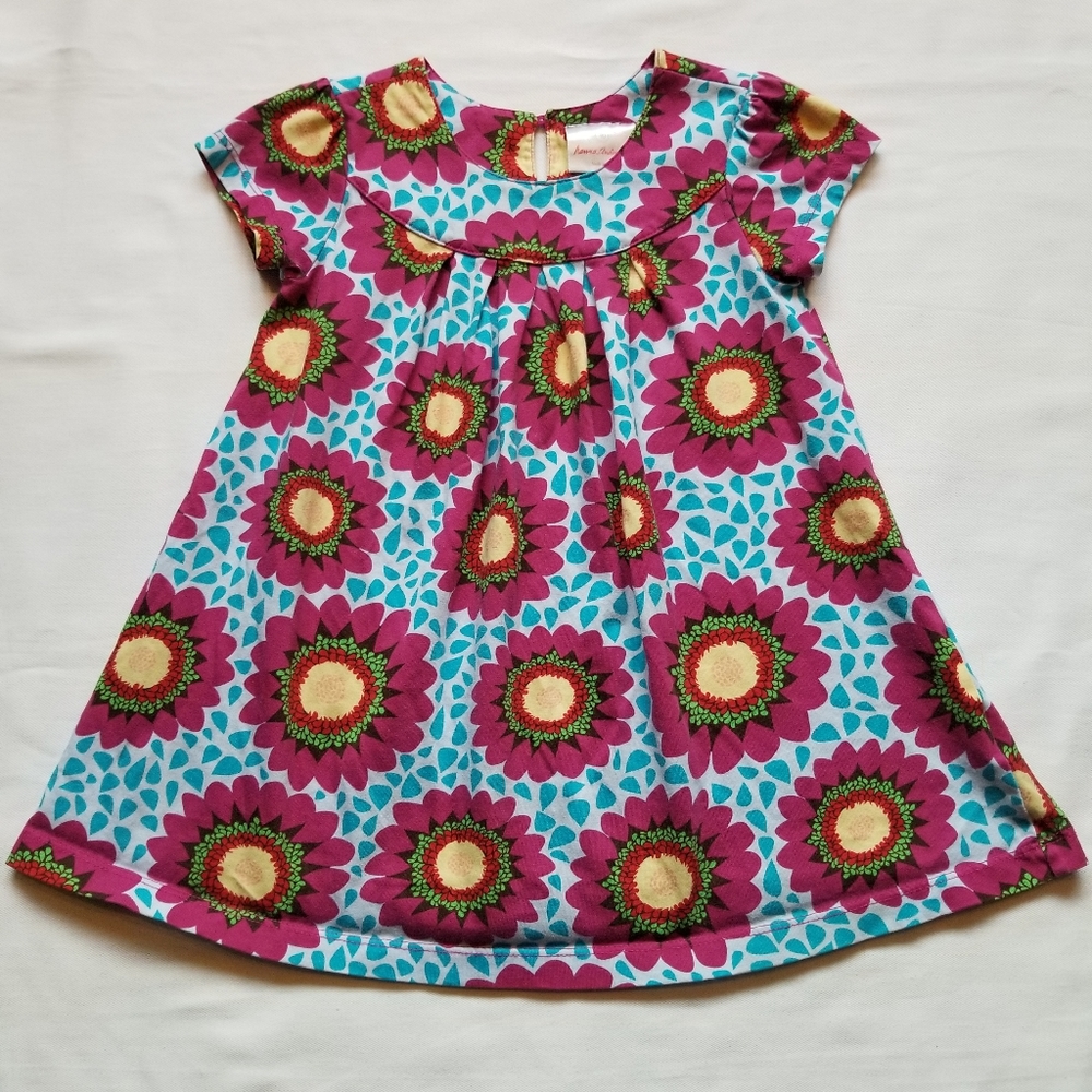 Hanna Andersson 3T Bright Flower Dress